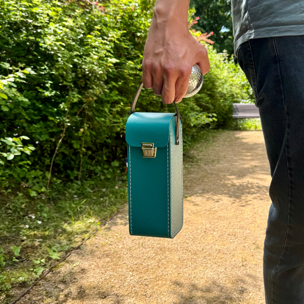 Sacoche de pétanque émeraude