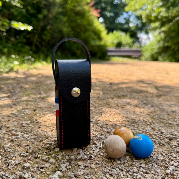 Sacoche de pétanque noire