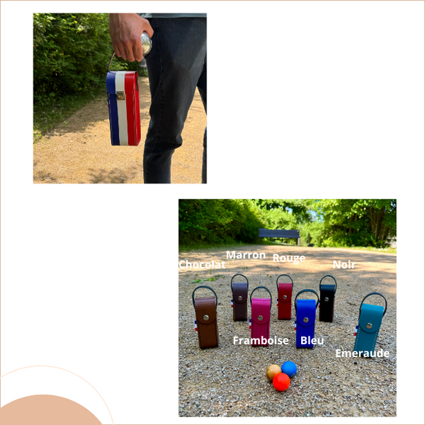 Duo de sacoche de pétanque et sacoche cochonnets