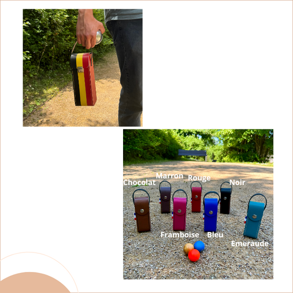 Duo de sacoche de pétanque et sacoche cochonnets