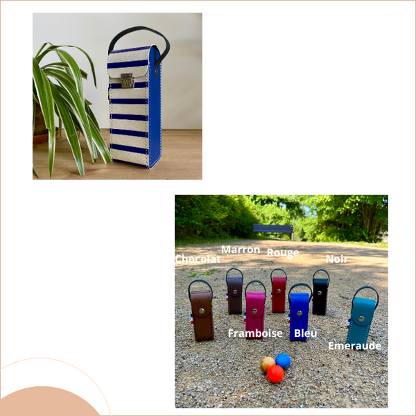 Duo de sacoche de pétanque et sacoche cochonnets