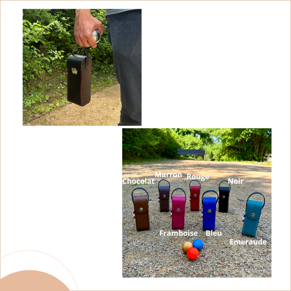 Duo de sacoche de pétanque et sacoche cochonnets