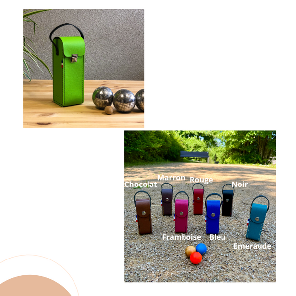 Duo de sacoche de pétanque et sacoche cochonnets