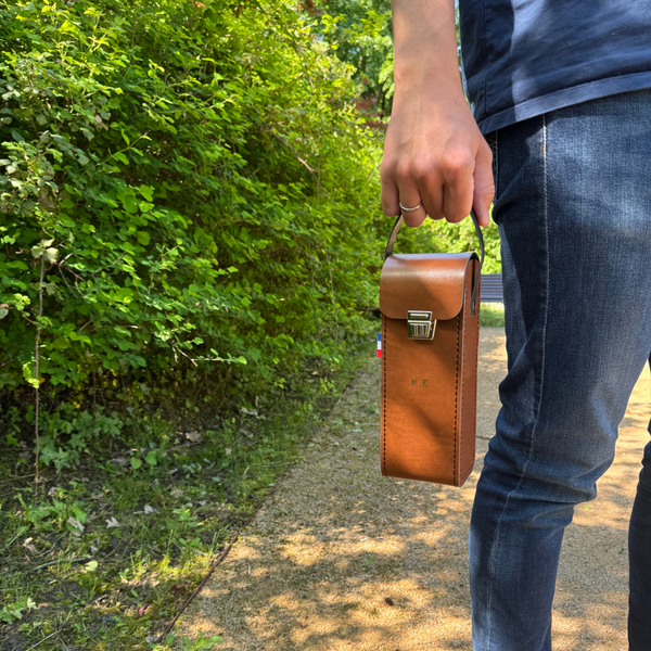 Sacoche de pétanque chocolat