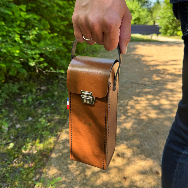 Sacoche de pétanque chocolat
