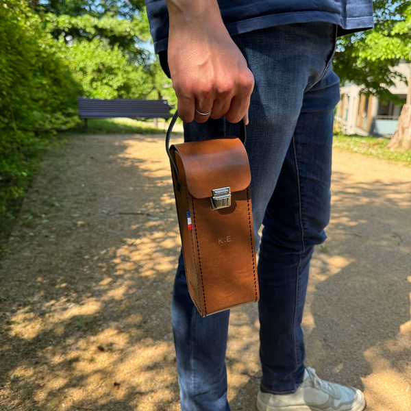 Sacoche de pétanque chocolat
