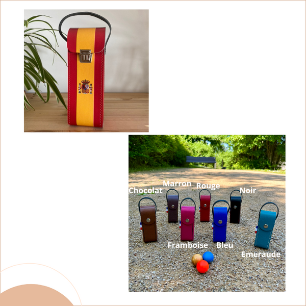 Duo de sacoche de pétanque et sacoche cochonnets