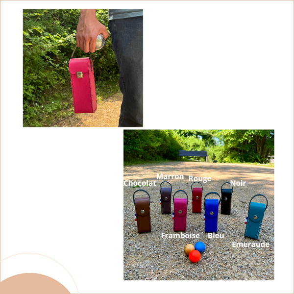 Duo de sacoche de pétanque et sacoche cochonnets