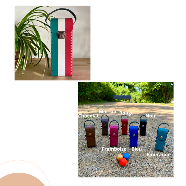 Duo de sacoche de pétanque et sacoche cochonnets