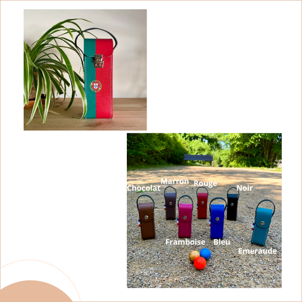 Duo de sacoche de pétanque et sacoche cochonnets