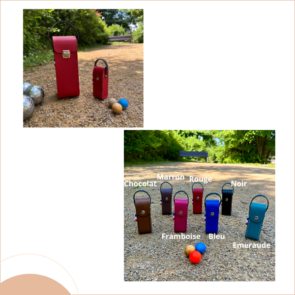 Duo de sacoche de pétanque et sacoche cochonnets