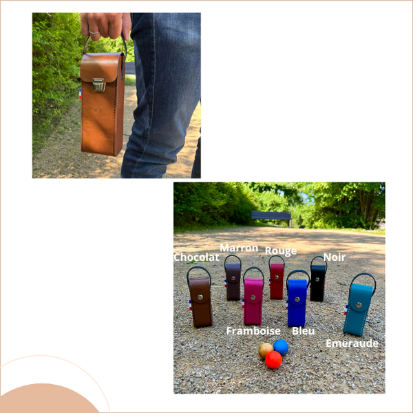 Duo de sacoche de pétanque et sacoche cochonnets