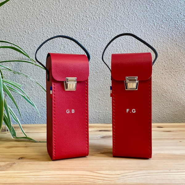 étui pétanque rouge